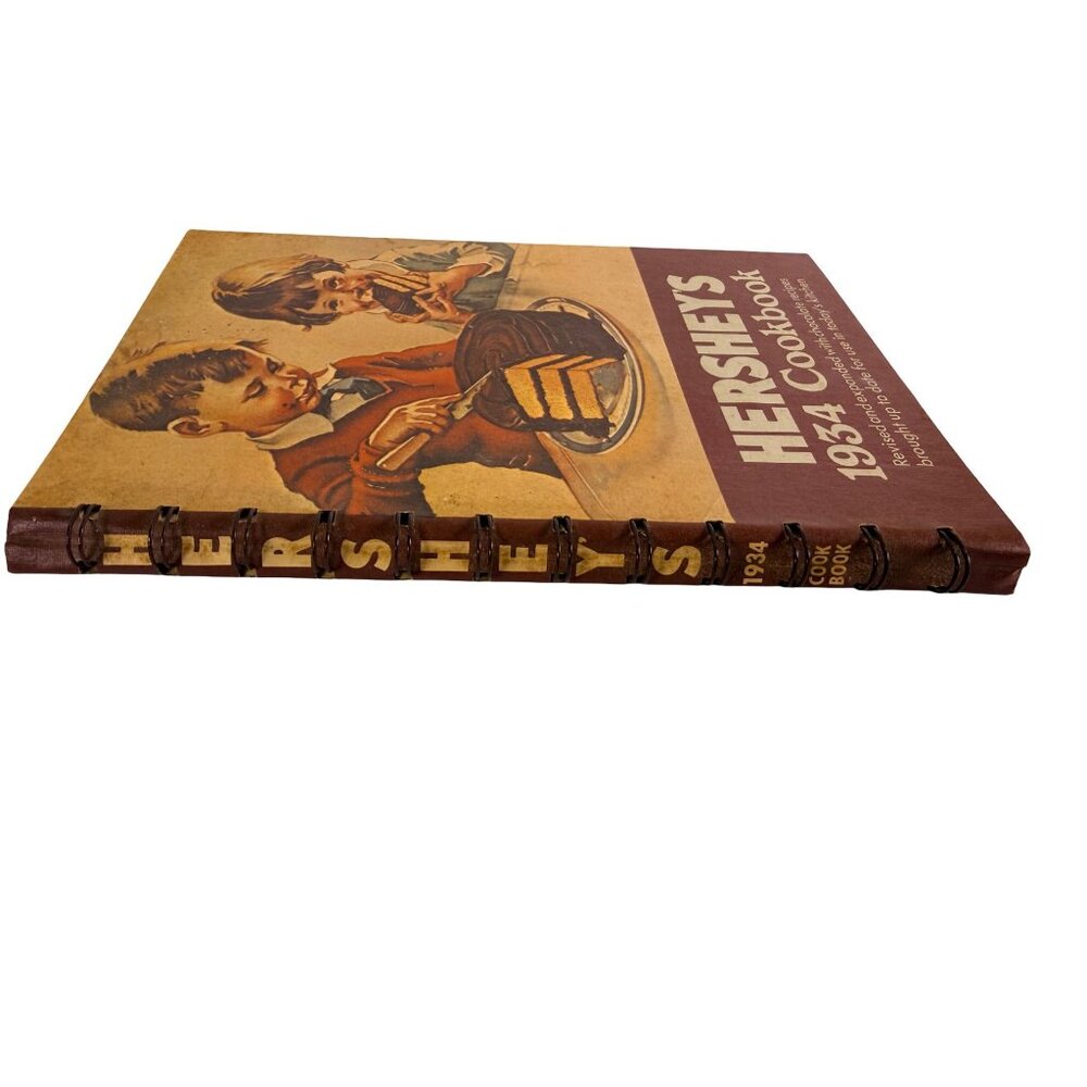 Hershey's 1934 Cookbook Chocolate Recipes Baking Desserts Hardcover Book 1971 - Picture 9 of 9